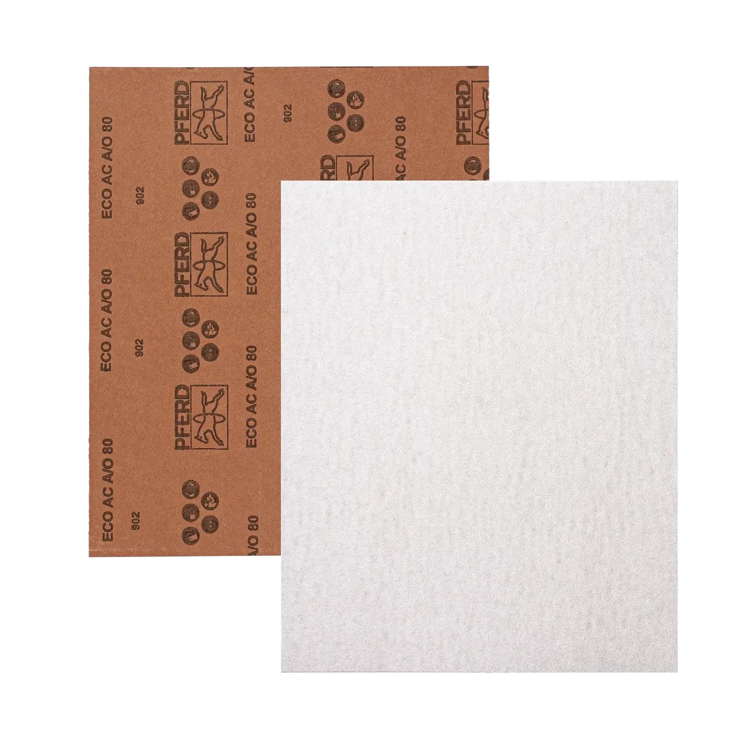 Folha de Lixa Seca ECO-AC PFERD 230 x 280 mm | Alto Desempenho para Lixamento a Seco