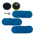 Kit Restauração Farol Discos Lixa Velcro 3 Polegadas