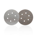 Disco Lixa Velcro 150 - 6" - KSSECO - 6 Furos - Caixa com 100 un. - ESCOLHA O GRÃO