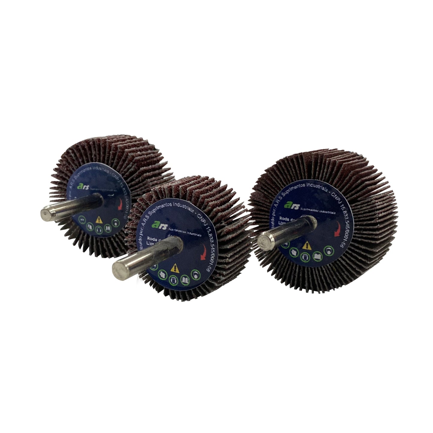 Mini Roda Lixa 30x20 1/4 - Mini Rodas - ESCOLHA O GRÃO