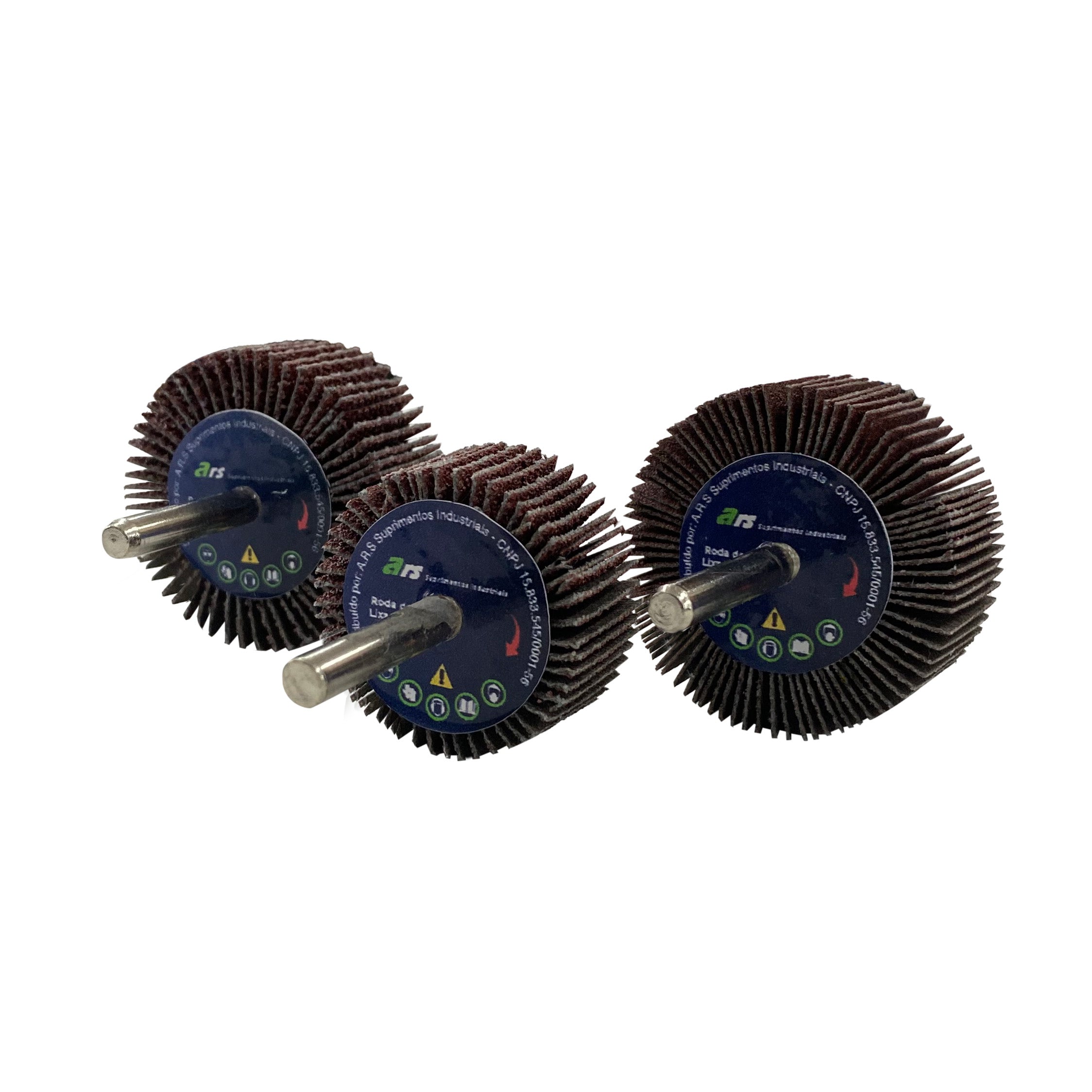 MIni Roda Lixa 50x25 H6 - Mini Rodas - ESCOLHA O GRÃO