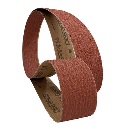 Cinta de Lixa Cerâmica 2000x50 Deerfos PS992 – Alta Remoção e Durabilidade | Kit com 6 peças